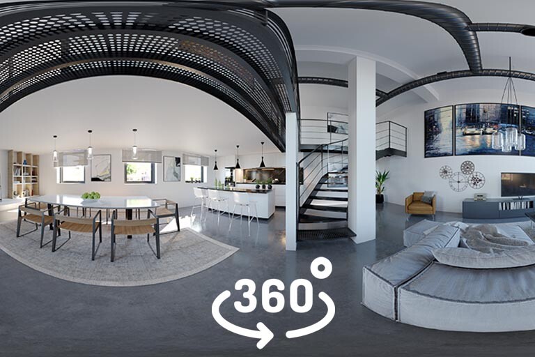 render virtual tour loft